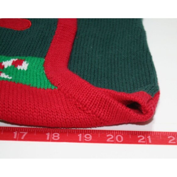 VTG Laura Scott Ugly Christmas Sweater Vest Womens L NWT Holiday Grannycore - Picture 7 of 8